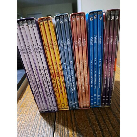Charmed Series 1, 2, 3, 4, 5, and 7 no Season 6  DVD Set Paramount and CBS Video - Picture 2 of 2